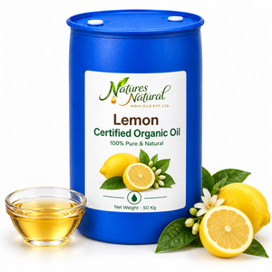 Huile de citron biologique certifiée, ingrédient dérivé de la peau de citron, pour les parfums d'agrumes, les cosmétiques, la fabrication de savon et les commandes B2B en gros - Product Image 5