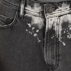 Pantalones Cortos de Mezclilla para Hombre 2026, Tendencia de Verano, Marca Estampada y Bordada, Ajustados, Casuales, Elásticos, Negros, Vaqueros - Product Image 6