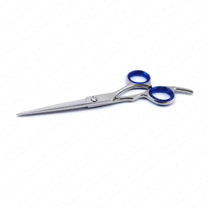 Ciseaux de coiffure professionnels en acier à haute teneur en carbone, ultra-affûtés, avec inserts pour les doigts amovibles - Product Image 2