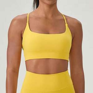 Sujetador Deportivo de Yoga para Mujer con Logotipo Personalizado, Ropa Deportiva para Correr, Gimnasio, Entrenamiento, Sujetador de Yoga con Push-Up para Mujer - Product Image 3