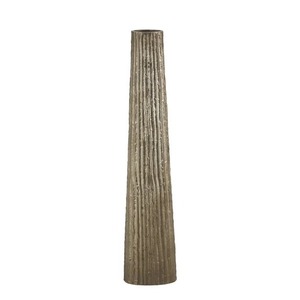 Jarrón de Metal Moderno Hecho a Mano con Acabado Texturizado para Decoración del Hogar - Product Image 4