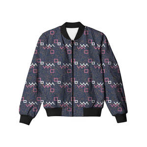 Blouson de course vintage de haute qualité XL Stand Light Polyester Brodé Décoration Lavé Streetwear Style pour l'hiver - Product Image 1