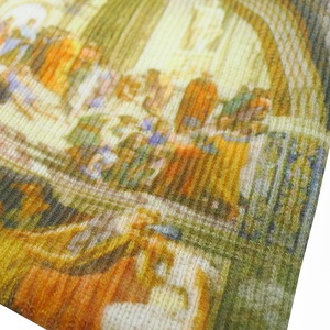 Vintage Painted Beanie 100% Acrylic Sublimation Print Unisex Adult Size 56-58CM Casual <b>Winter</b> Hat - Product Image 5