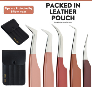 คีมหนีบขนตาปลอม45 90องศาสำหรับการต่อขนตาแบบมืออาชีพ - Product Image 6