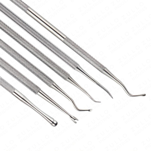 Outil professionnel de manucure OEM à double face en acier inoxydable argenté pour nettoyer les cuticules, pousse-cuticules et grattoir - Product Image 5