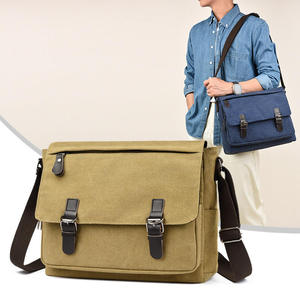 Bolsa de Mensajero para Hombre de Gran Capacidad, Bolsa de Hombro de Lona para Hombre, Bolsas Cruzadas de Lona - Product Image 1