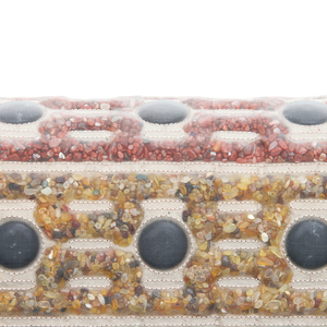 Productos sanitarios de iones negativos de calidad superior, almohada de espuma viscoelástica, masajeador de cuello, almohada calentada de Chakra con siete piedras preciosas - Product Image 5