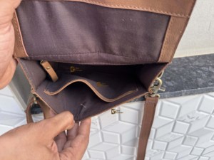 Nuevo Bolso de Hombro de Cuero Vacuno Plegable para Mujer con Bordado de Estampado Animal, Estilo Boho, Cierre de Solapa, Hecho a Mano - Product Image 6