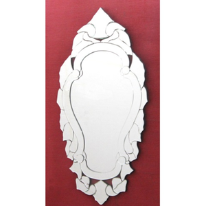 Espejo de Pared Clásico de Estilo Barroco Veneciano |   Espejo Decorativo con Marco Tallado Ornamentado Vintage para Interiores de Casas de Lujo - Product Image 1