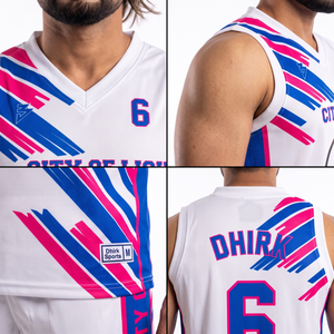 Vente en gros de maillots de basket-ball personnalisés imprimés par sublimation XS, ensemble de maillots de sport pour hommes, micro-mesh respirant sans manches - Product Image 4
