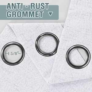 Tende Oscuranti Bianche a Risparmio Energetico per Camera da Letto e Cameretta, Tende e Mantovane - Product Image 3