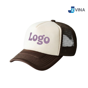 Casquette de baseball en maille bicolore avec logo personnalisé, broderie de logo, casquette de camionneur en coton, unisexe, décontractée, sport, extérieur - Product Image 3