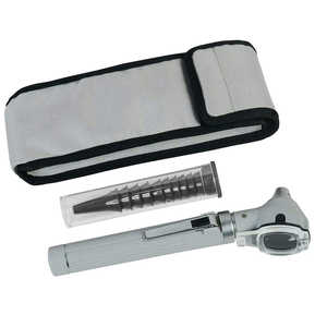 Ensemble d'otoscopes manuels en acier inoxydable de haute qualité Dom Med Dynamics, instrument médical scientifique de diagnostic - Product Image 1