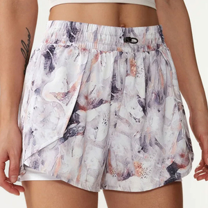 Shorts Bermuda Femme Personnalisables à Taille Haute avec Imprimé Dauphin – Style Décontracté Estival - Product Image 1