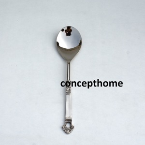 Stainless Steel <b>Silver</b> Plated Modern Fancy Flatware <b>Set</b> Eco-Friendly Mirror Polish Long Handle Restaurant Use Wedding Dinnerware - Product Image 4