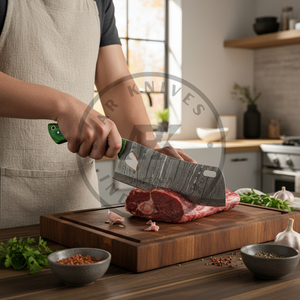 ชุดมีดครัวดามัสกัสขายส่ง 7 ชิ้น – ผู้จัดจำหน่ายมีดเชฟมืออาชีพ สหรัฐอเมริกา สหภาพยุโรป คุณภาพพรีเมียม มีดปังตอ ผู้จัดจำหน่าย B2B - Product Image 5