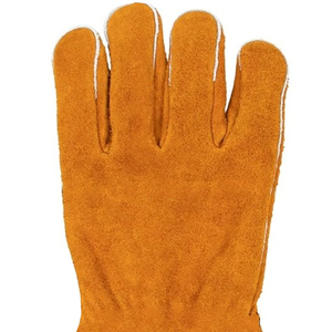 Cheap Price Hot Sale Best Quality Leather Work <b>Gloves</b> Construction Industrial Safety Working <b>Glove</b> For Men - Product Image 6