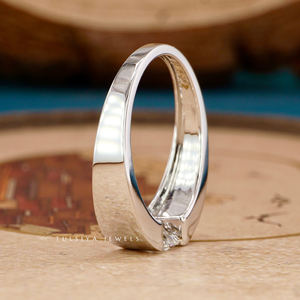 Luxury Trillion Cut Diamond <b>Ring</b> for Men Gold Plated <b>Statement</b> <b>Ring</b> Iced Out Cubic Zirconia Fashion Jewelry Engagement Band - Product Image 5