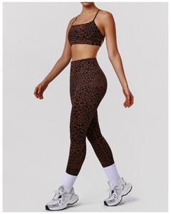 Highly Professional Women,s Slim Fit Workout Sportswear Set Includes High Waist Leggie Bra Plus Size Anti-Bacterial Washed Solid - Product Image 3