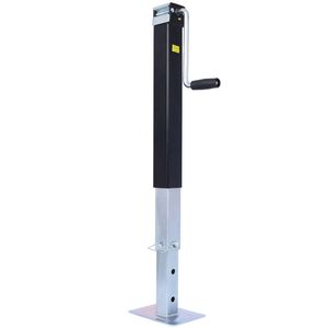 Martinetto quadrato nero Pro Series 8000 libbre, martinetto premium per auto - Product Image 1