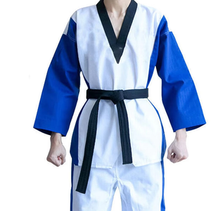 Uniforme de Taekwondo de haute qualité, ensemble 2 pièces, dernier design, sport en salle, respirant, grande taille - Product Image 2