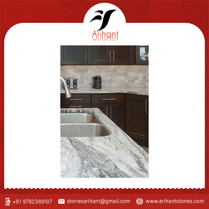 Dalles de granit gris poli pour comptoirs de cuisine, meubles-lavabos de salle de bain à prix abordable - Product Image 6