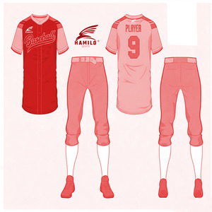 Personalized Adults <b>Baseball</b> Uniform Set Plus Size Sportswear 100% Polyester Breathable Quick Dry Custom Team Name Logo Printing - Product Image 4