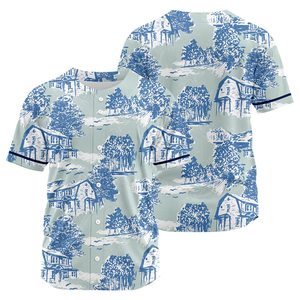 Custom Full Print <b>Baseball</b> Jersey Custom Button Up <b>Baseball</b> Jersey for Team Events and Everyday Casual Wear Style - Product Image 4
