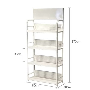 Customized Durable Supermarket Shop <b>Rack</b> Store Display Shelf Metal <b>Rack</b> Grocery Store Shelving - Product Image 2