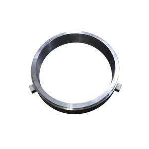 Anneau de montage de trunnion usiné CNC en acier allié, adaptateur de précision, composant d'équipement industriel, pièce métallique OEM - Product Image 1