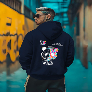 Sudaderas con Capucha Premium Personalizadas con Lavado Ácido y Frente Sólido |   Suéter de Algodón de Alta Calidad de 300g |   Fabricante de Etiqueta Privada OEM ODM de Secado Rápido - Product Image 6