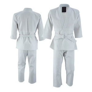 Uniforme de Karate Blanco para Niños, 100% Algodón, Duradero, Unisex, Corte Regular, Ropa de Artes Marciales, Talla Infantil, Disponible - Product Image 5