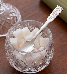 Juego de cucharas de diseño con acabado plateado, elegantes y con estilo, de acero inoxidable, perfecto para la cocina, comedor y como regalo. - Product Image 5