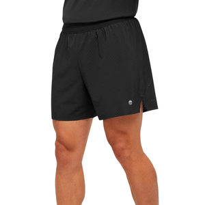 Pantalones Cortos Deportivos de Malla Transpirable para Hombre, 5 Pulgadas, para Gimnasio, Entrenamiento, Fitness, Color Negro - Product Image 2