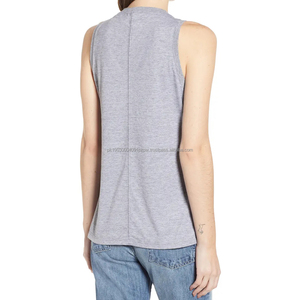 2024 OEM tùy chỉnh thực hiện của phụ nữ thể hình stringers Tank Tops Workout phụ nữ SINGLET không tay áo sơ mi phòng tập thể dục phụ nữ Tank Tops - Product Image 2