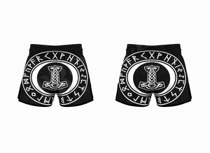 Shorts de Muay Thai personnalisés, dernière collection, très demandés, pour MMA, BJJ, entraînement, combat, fitness, confortables, OEM. - Product Image 4