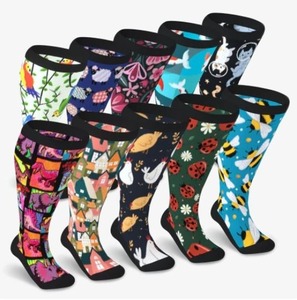 Wholesale Brand Lightweight <b>Compression</b> Men's <b>Running</b> Sports <b>Socks</b> Custom Logo <b>Running</b> Aero Cycling <b>Socks</b> For - Product Image 1