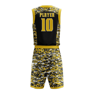 Conjunto de Uniforme de Baloncesto de Verano para Hombre, Tallas Grandes, de Alta Calidad, con Estampado por Sublimación en Poliéster Transpirable, el Más Vendido del Año Nuevo - Product Image 2