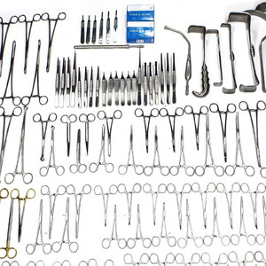 Premium German Quality Laparotomy Surgical <b>Instrument</b> Set Medical Grade Abdominal Surgery Kit Stainless Steel <b>Instruments</b> CE ISO - Product Image 3