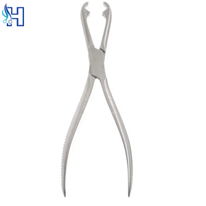 Orthopedic Bone Forceps 5.5 Inch Curved Surgical Stainless Steel Manual Reusable Plate Holding <b>Drill</b> <b>Guide</b> - Product Image 3