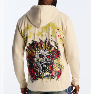 Hoodie en molleton épais de haute qualité anti-boulochage, en coton molletonné pour l'hiver, fournisseur de vêtements, hoodies Spider - Product Image 2