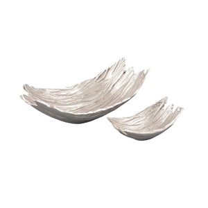 Modern Metal <b>Gold</b> & Silver Plated Irregular Dish <b>Serving</b> Dry Fruits Decorative Platter Attractive Metal <b>Serving</b> <b>Tray</b> Good Price - Product Image 6