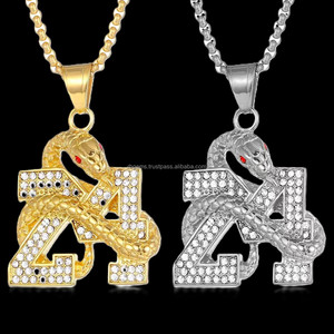 RB Gems - Colgante de Bisel de Dos Tonos Chapado en Oro Rosa y Rodio para Mujer, con Nombre Personalizado, Forma de Animal, Moissanita Certificada IGI, Estilo Hiphop - Product Image 5