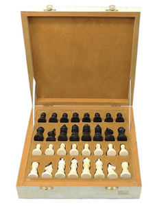 Juego de Ajedrez de Hueso Tallado a Mano en Blanco y Negro, Juego de Mesa Clásico Hecho a Mano de Lujo - Product Image 5