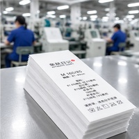 Étiquettes de lavage personnalisées en satin imprimé avec détails de taille et d'entretien, étiquettes pour vêtements et articles vestimentaires
