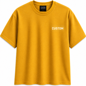 Fabricant de T-shirts en Coton Personnalisés en Gros, Fournisseur OEM de T-shirts à Marque Privée, T-shirts Vierge Premium Épais pour Sérigraphie - Product Image 1