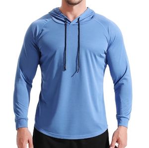 Camisas lisas de poliéster para hombre, camisa de pesca atlética de manga larga de secado rápido personalizada 2026 - Product Image 1