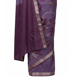 Sari classique pour femmes, robe traditionnelle drapée, broderie détaillée, vêtements ethniques élégants, tenue de fête, mariage, cérémonie - Product Image 5