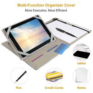 Portafoglio per Tablet Aziendale 9.7 Pollici con Blocco Note A5 e Porta Carte - Product Image 2