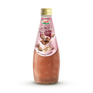Falooda de Chocolate Aterciopelado Listo para Beber, 70% Cacao, Botella de Vidrio de 290 ml, 9.81 oz líquidas - Product Image 1